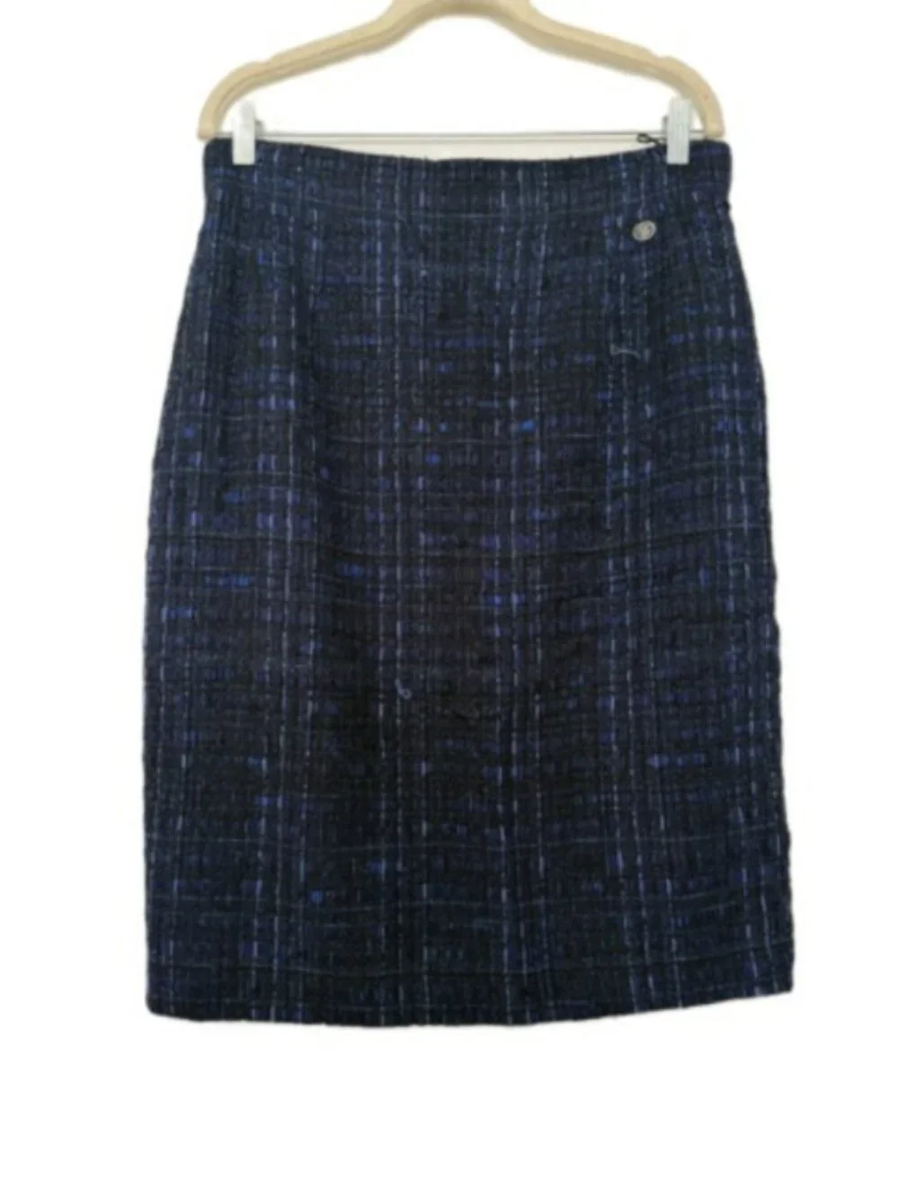 CHANEL Karl Lagerfeld Paris-Shanghai 2010 Métiers d'Art Tweed Skirt FR 46 P38753